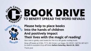 CCBA Book Drive