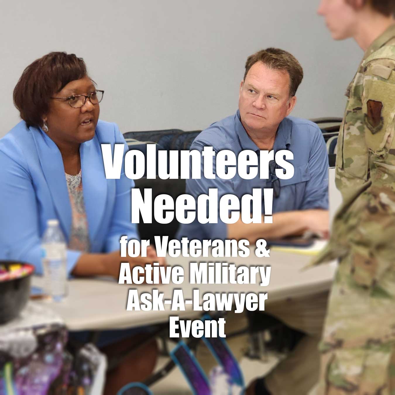 Volunteers Needed for Veterans & Active Military AskALawyer Clark